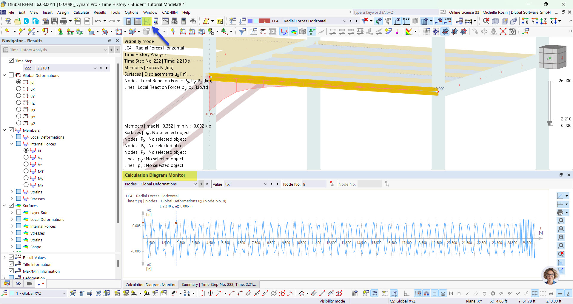 Calculation Diagram Monitor