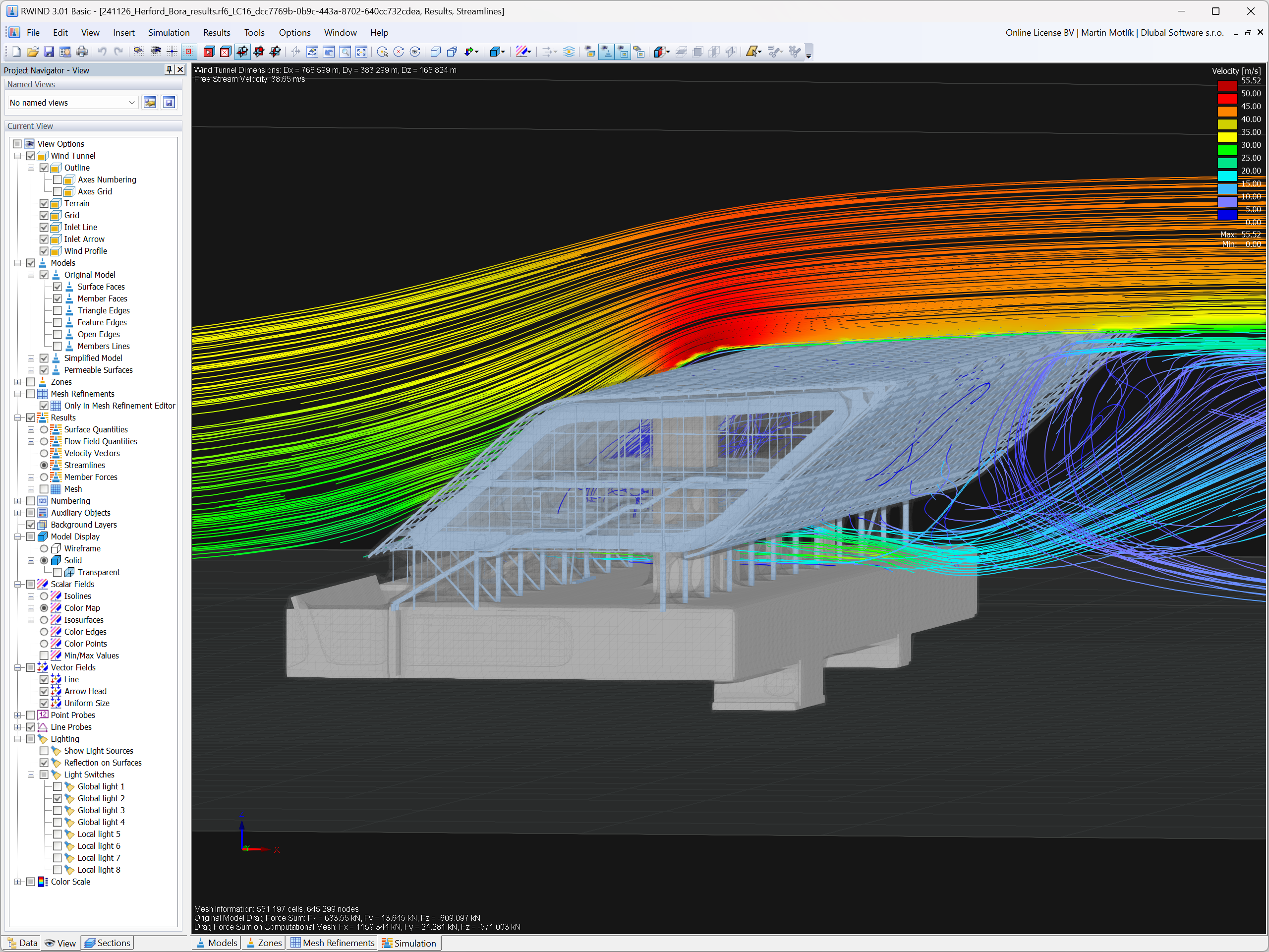 RWIND Model of BORA Flagshipstore, Herford