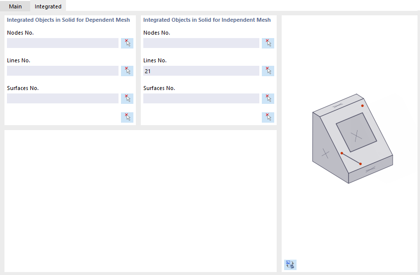 Integrated Objects in Solid