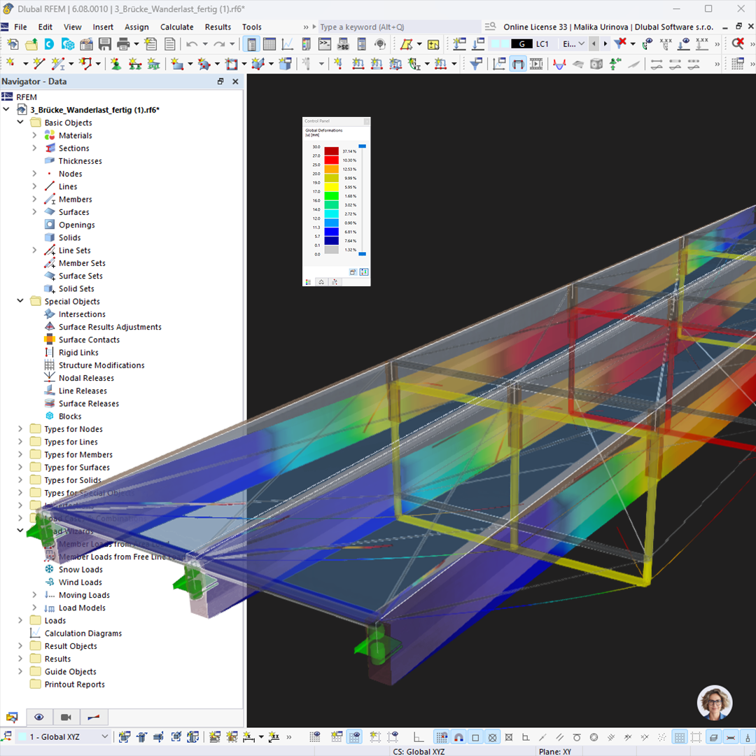 Model to Download | Bridge Made of Timber and Steel