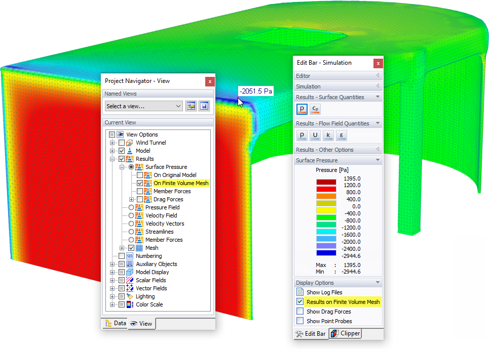 Finite Volume Mesh Analysis Results