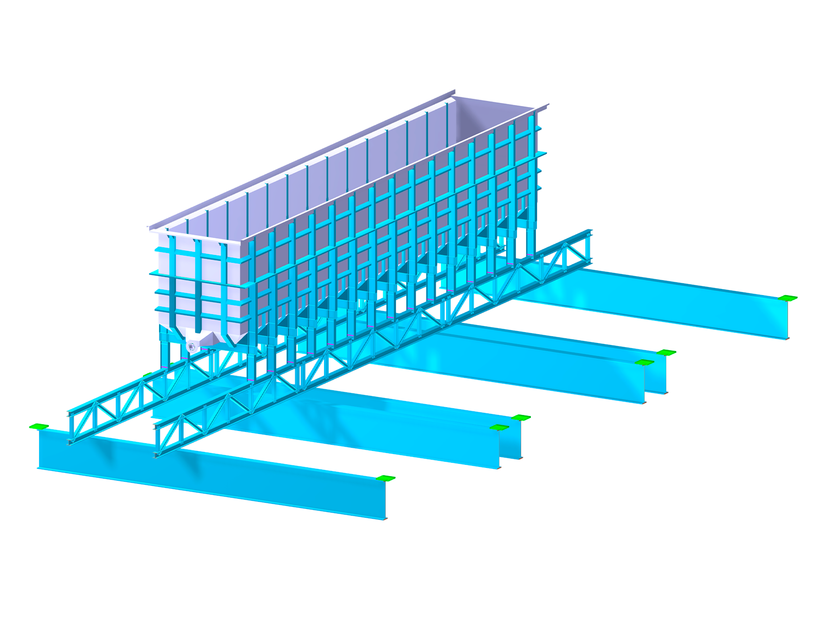 Model 005521 | Rectangular Steel Tank