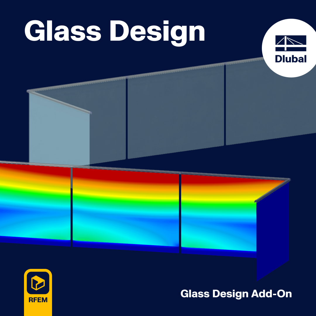 Innovative glass composition model for structural analysis using Glass Design add-on features.
