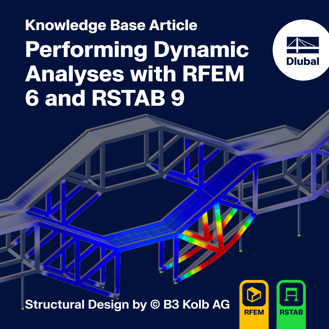Dynamic analysis features in the context of RFEM 6 and RSTAB 9, highlighting important add-ons and capabilities.
