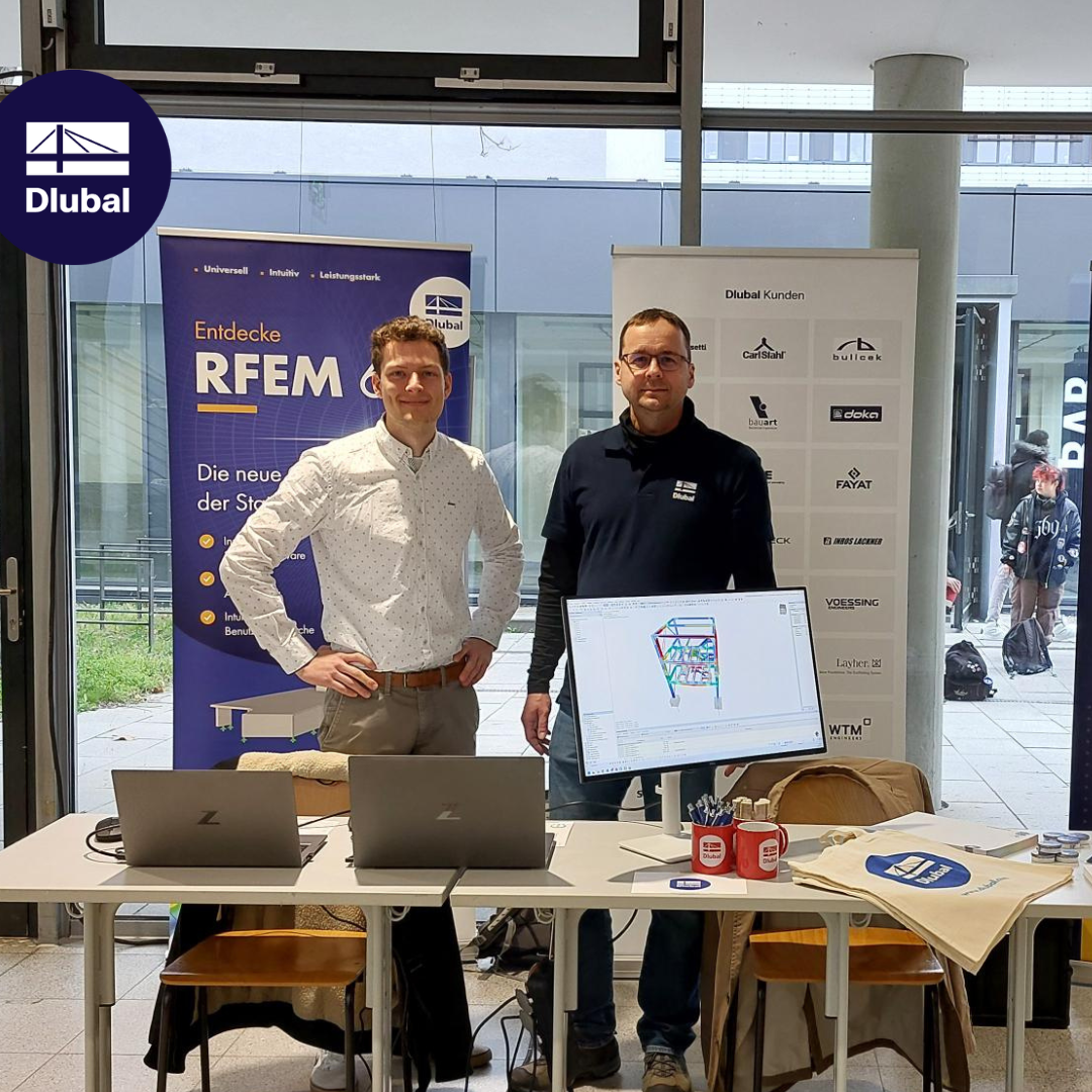 Niklas and Marco at 29th Structural Engineering Day in Cottbus