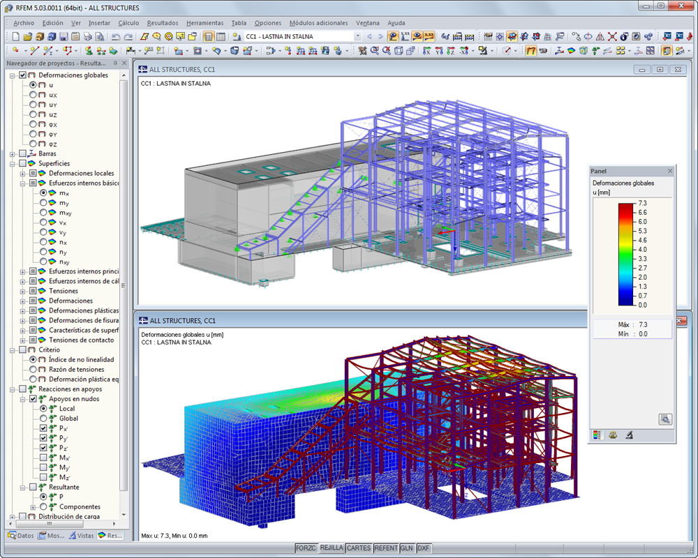 Edificio de caldera de biomasa en Kočevje, Eslovenia | Diseñado con RFEM por AG-inženiring doo | www.ag-i.si