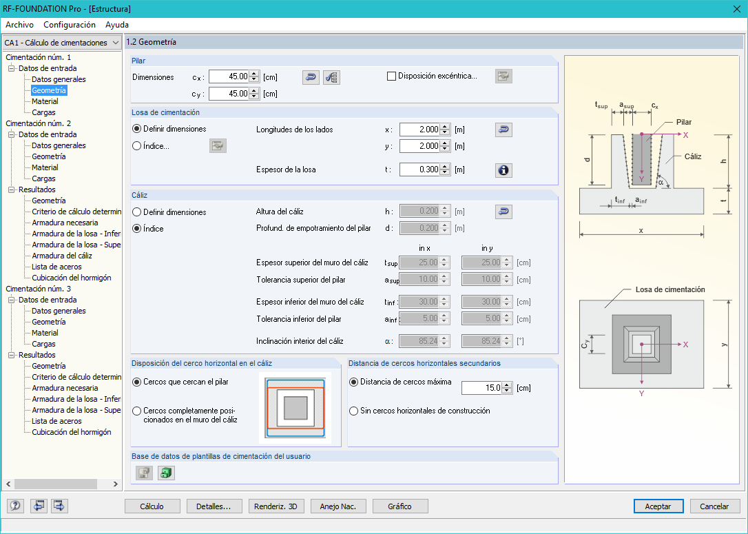 Maske 1.2 Geometrie