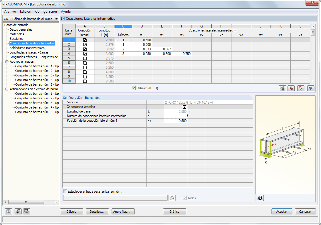 1.4 Seitliche Zwischenlager