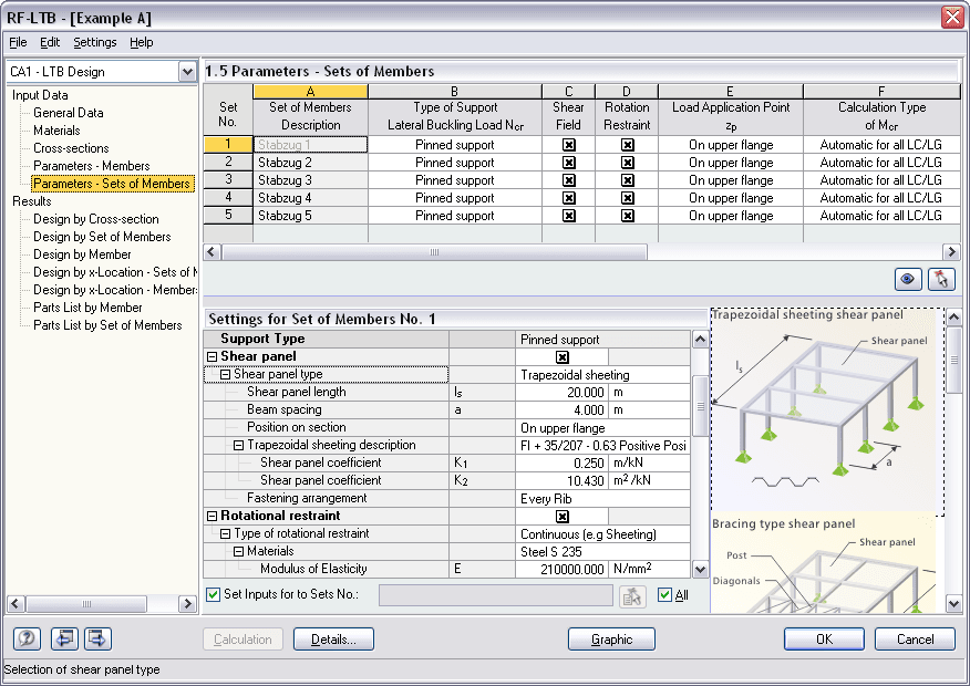 1.4 Parameter - Stäbe, Ermittlungsart