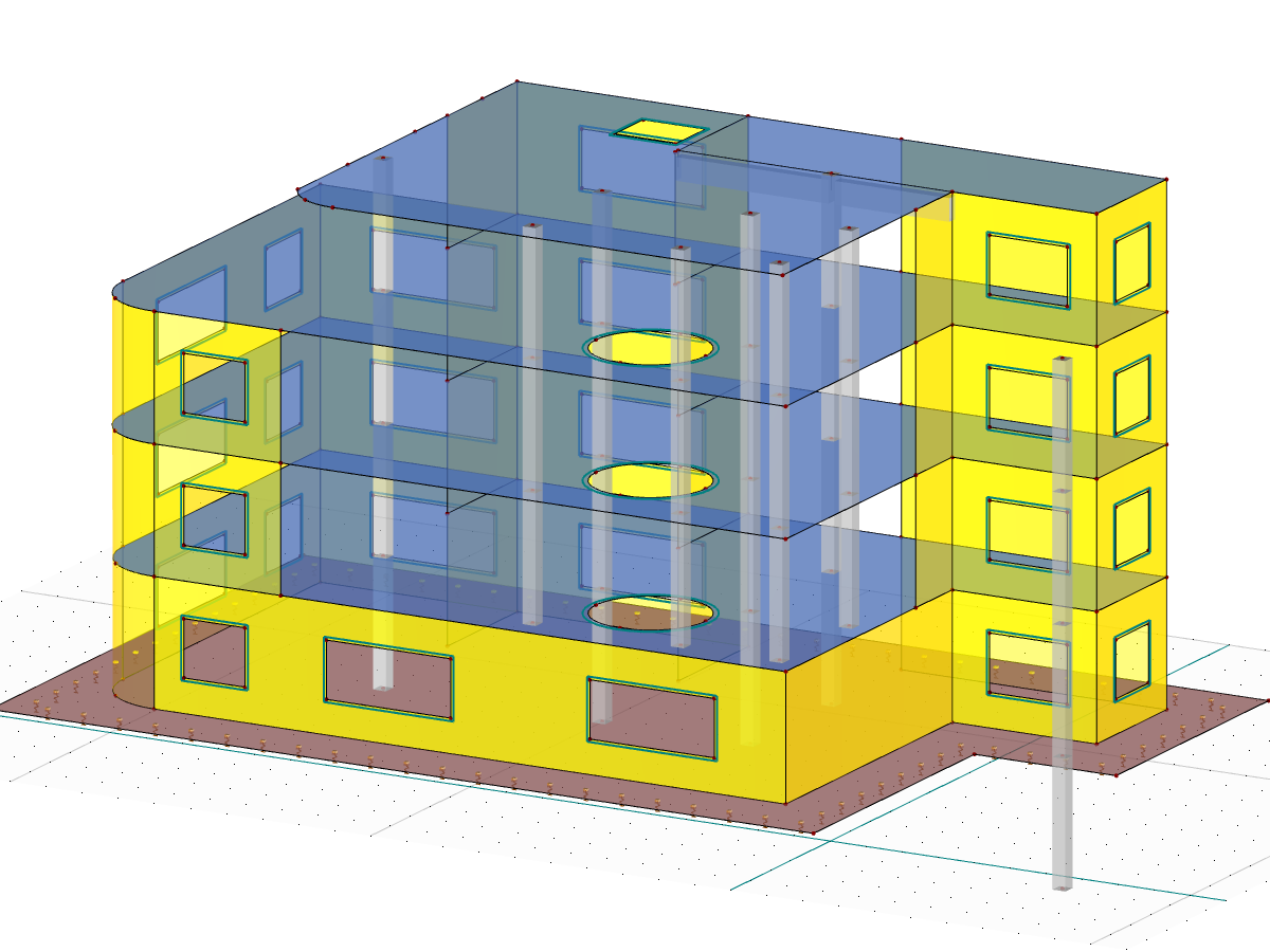 Edificio de hormigón armado