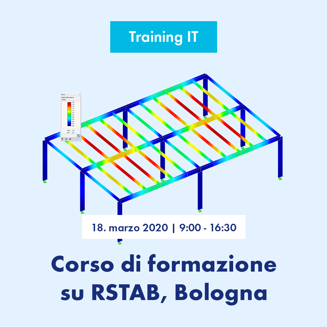 Curso de formación sobre RSTAB, Bolonia