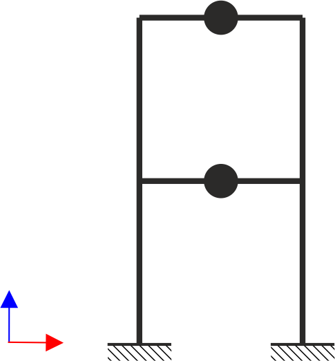 Frame Structure Subjected to Earthquake Loading