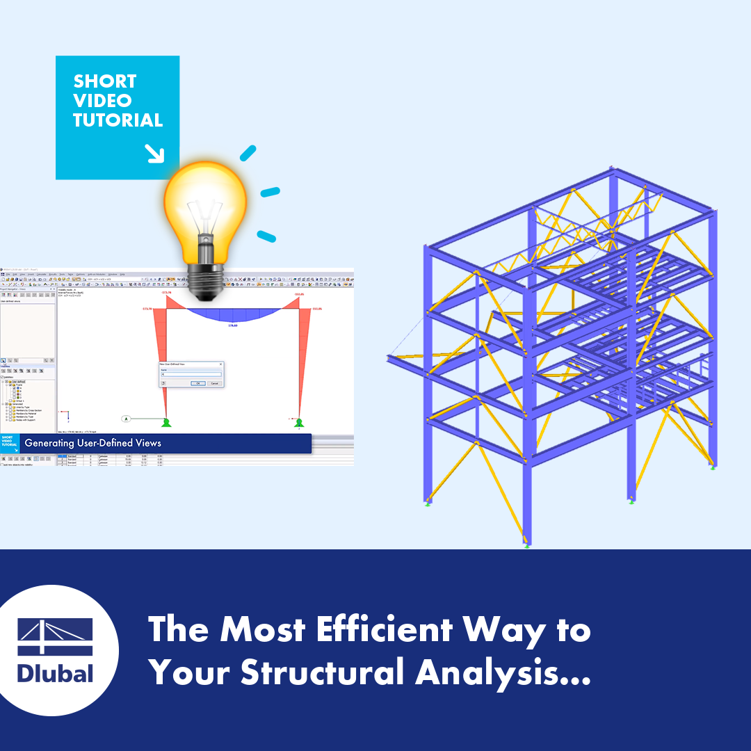 Software de elementos finitos RFEM\n y software de análisis estructural RSTAB