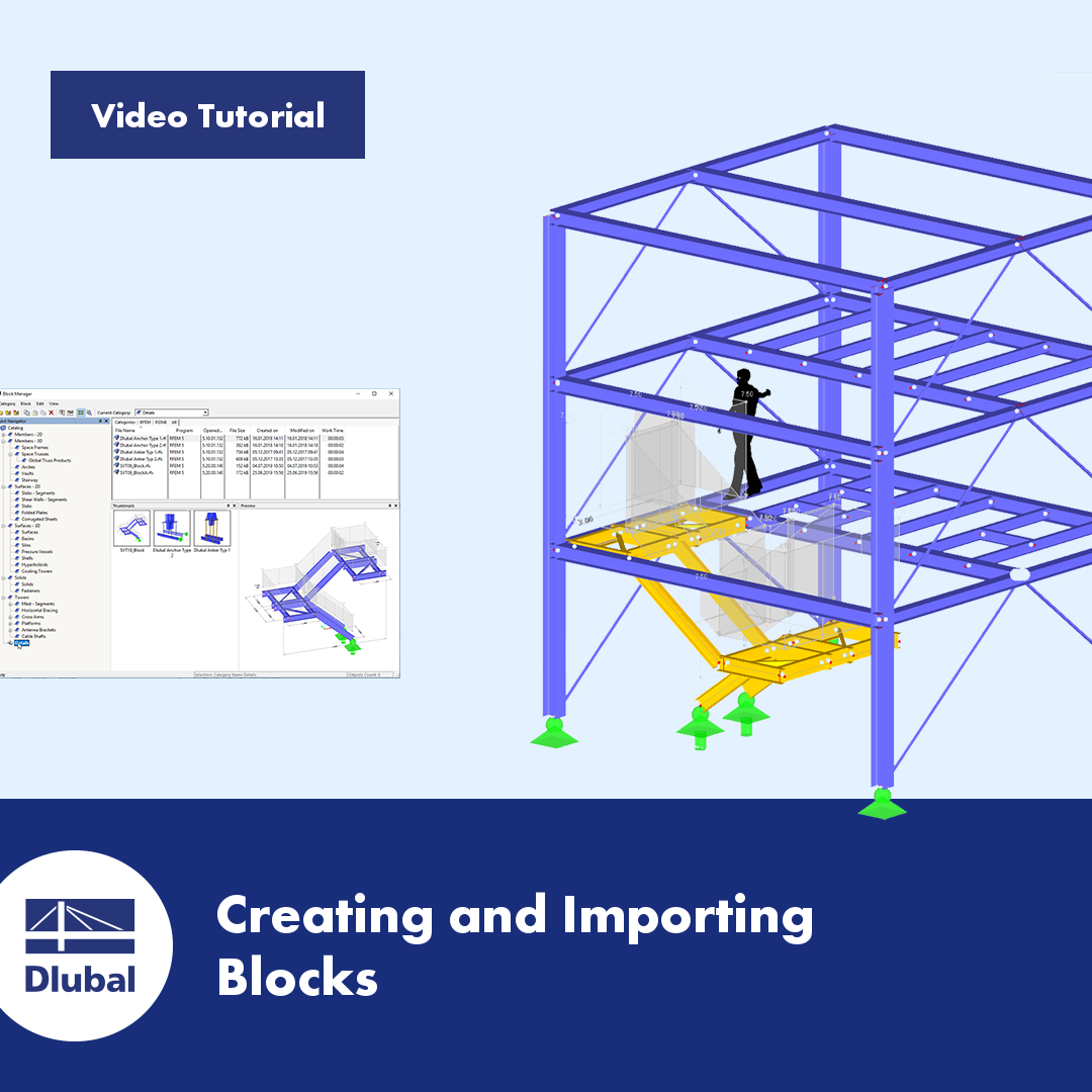 Software de elementos finitos RFEM\n y software de análisis estructural RSTAB