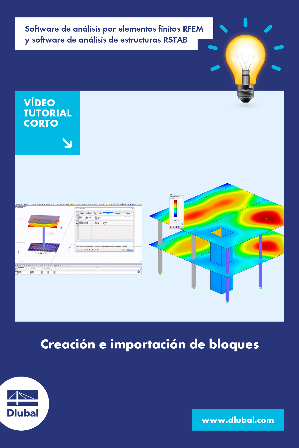 Software FEM RFEM\n y software de análisis estructural RSTAB 2