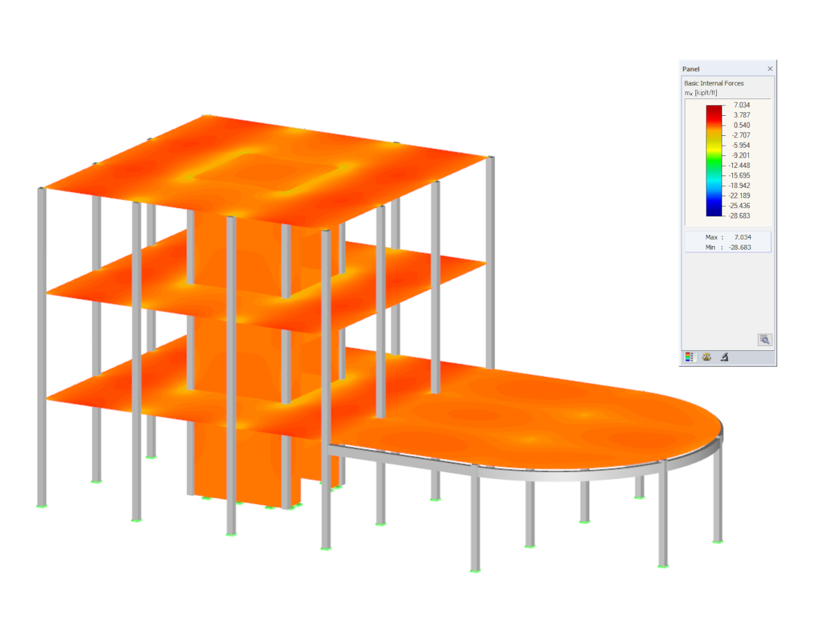 Estructura de hormigón según ACI 318-19