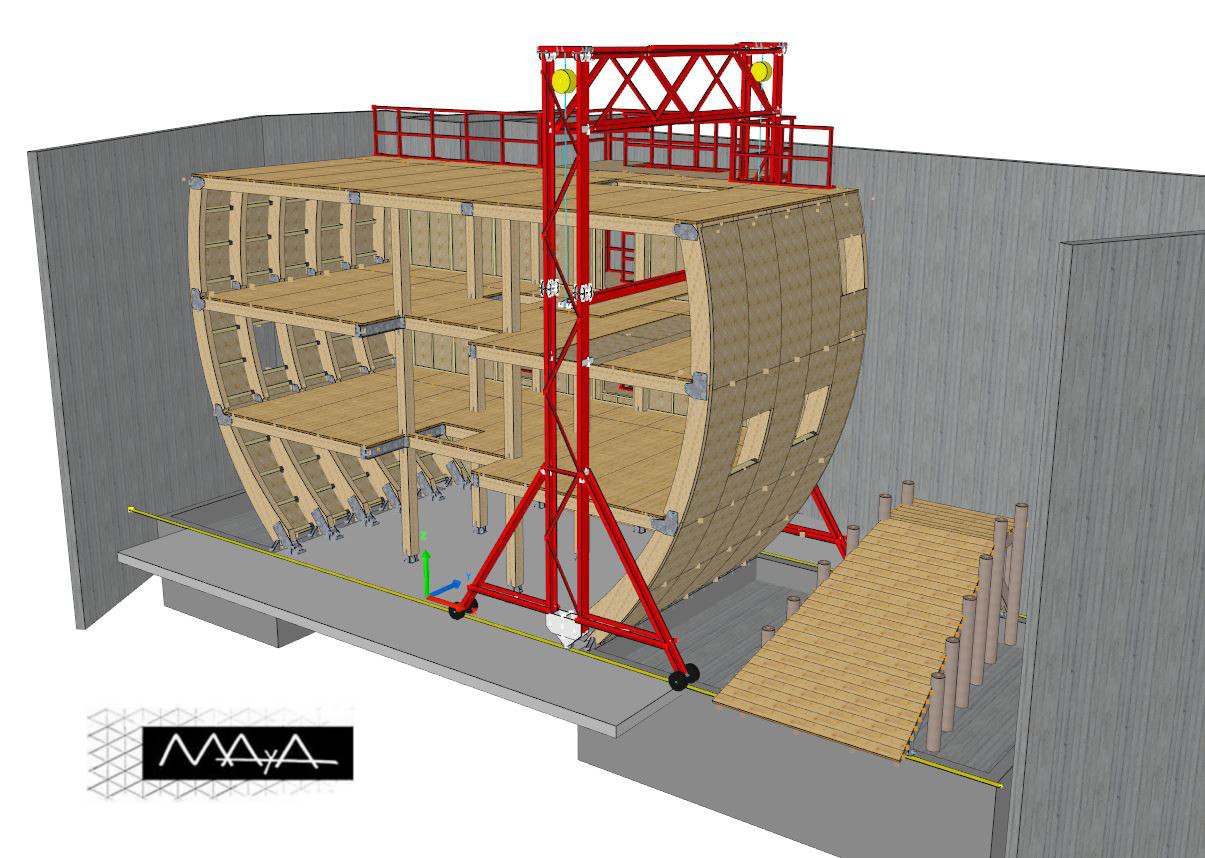 Modelado de proyecto para elevación (© MayA)