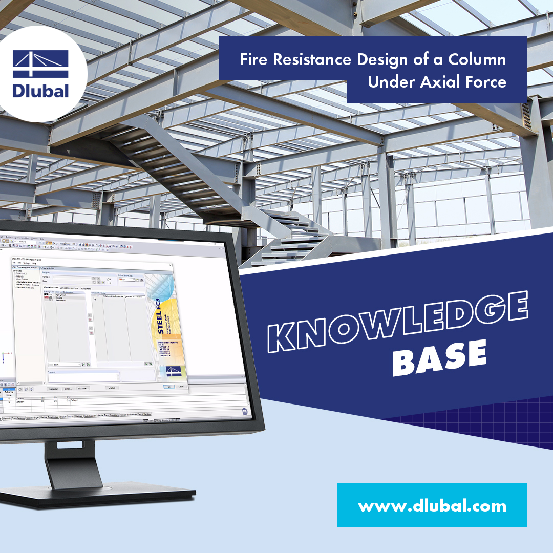 Diseño de la resistencia al fuego de la columna\n bajo fuerza axial