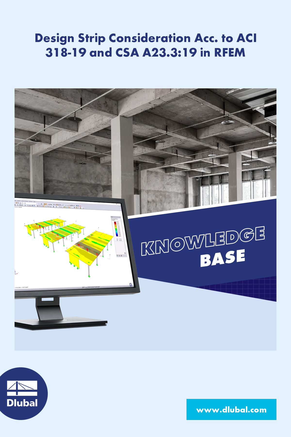 Design Strip Consideration Acc. to ACI 318-19 and CSA A23.3:19 in RFEM