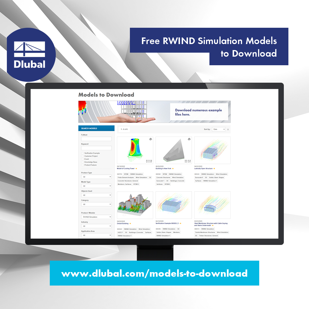 Modelos de simulación de RWIND\n gratuitos para descargar