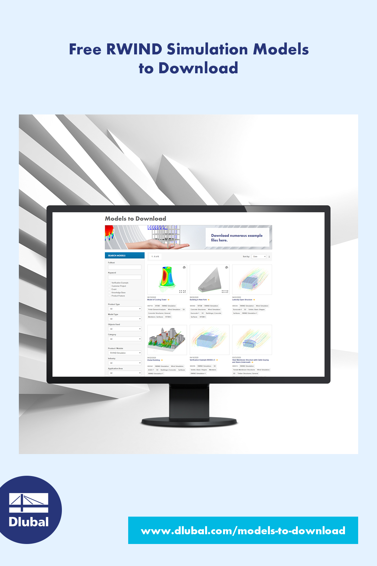 Modelos de simulación de RWIND\n gratuitos para descargar