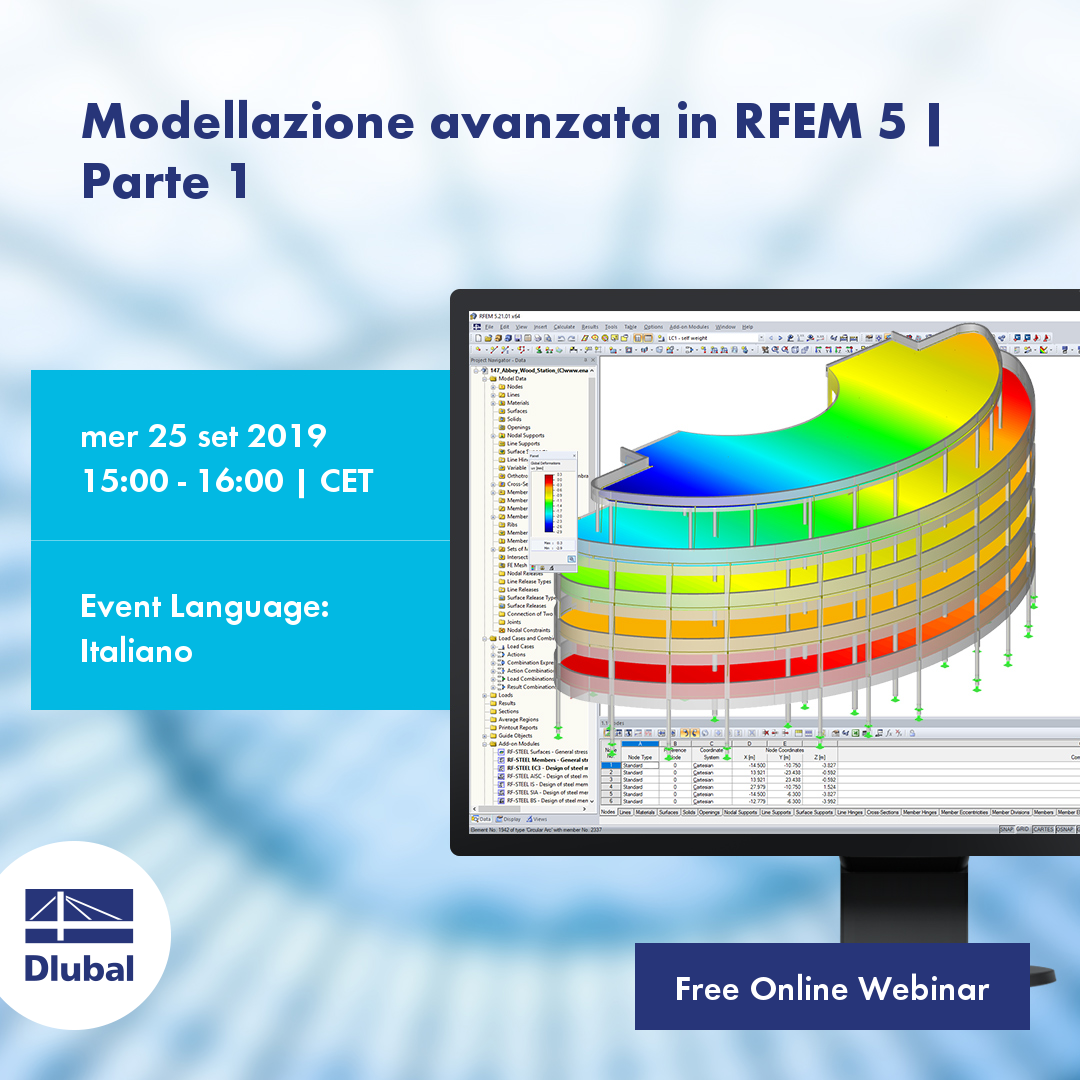 Modelado avanzado en RFEM 5 | Parte 1