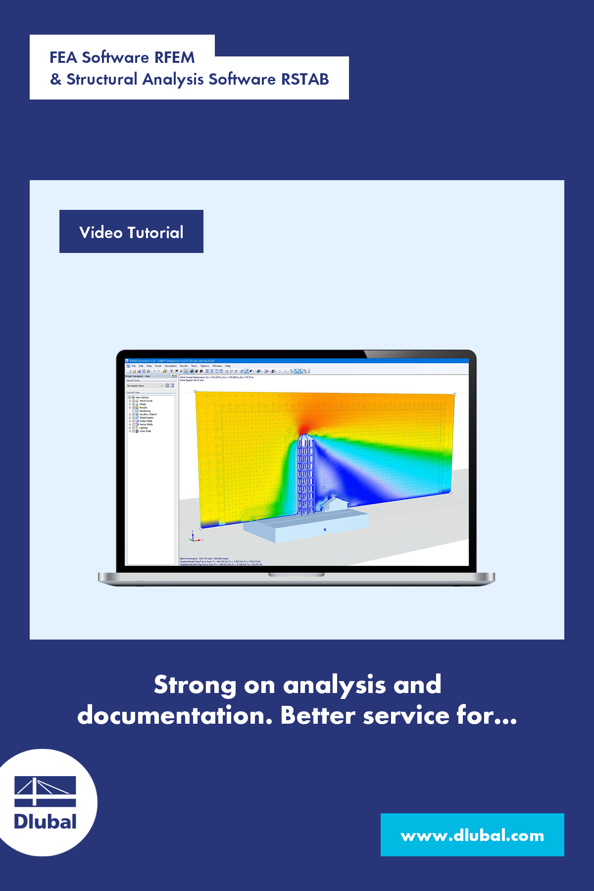 Software de análisis por elementos finitos RFEM \n y software de análisis de estructuras RSTAB