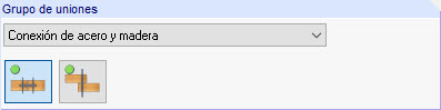 Grupo de uniones para estructuras de madera