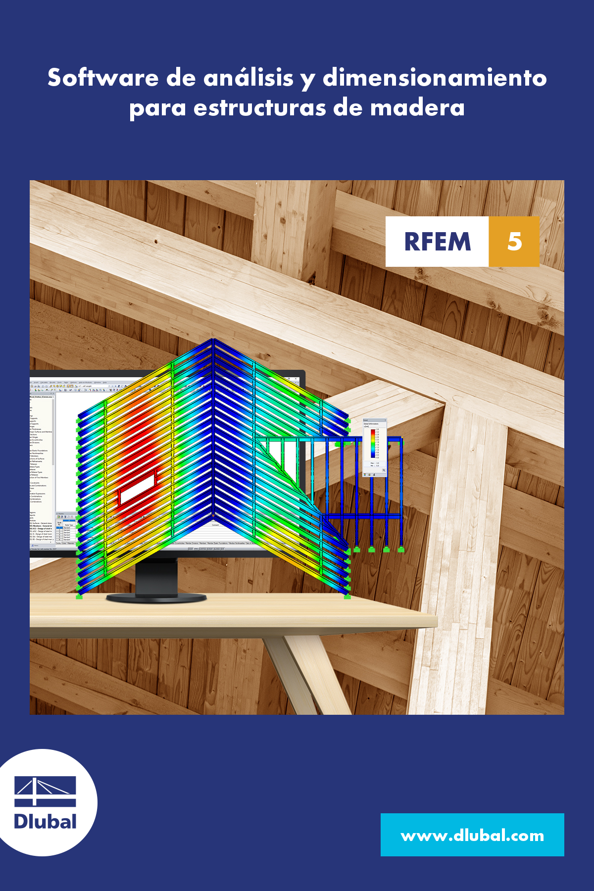 Software de análisis y dimensionamiento para estructuras de madera