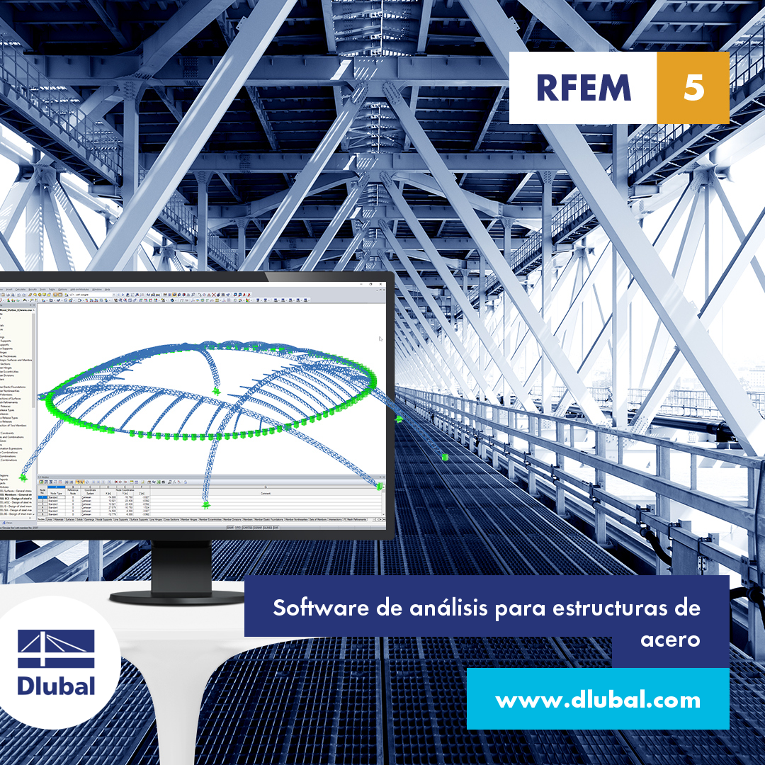 Software de análisis para estructuras de acero