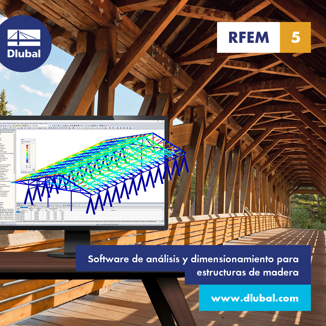 Software de análisis y dimensionamiento para estructuras de madera