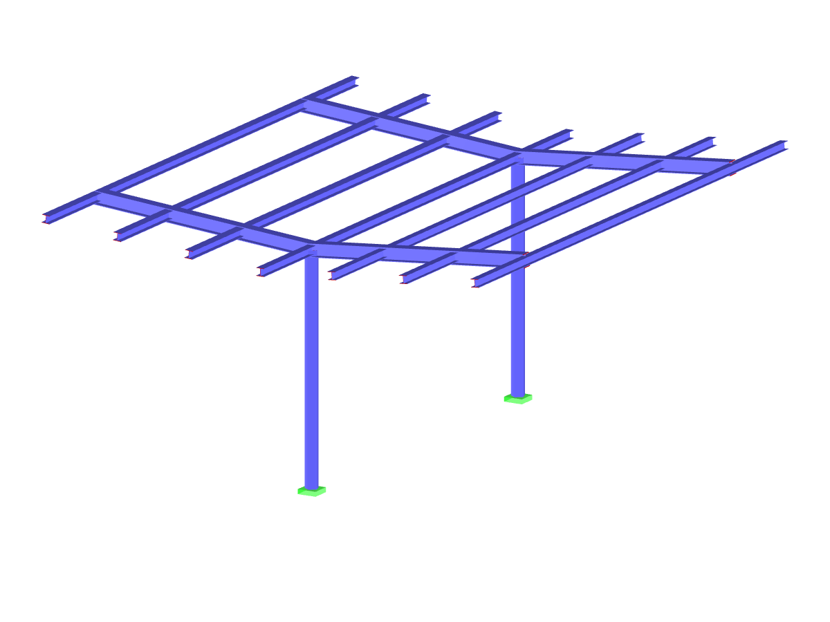 Estructura de marquesina