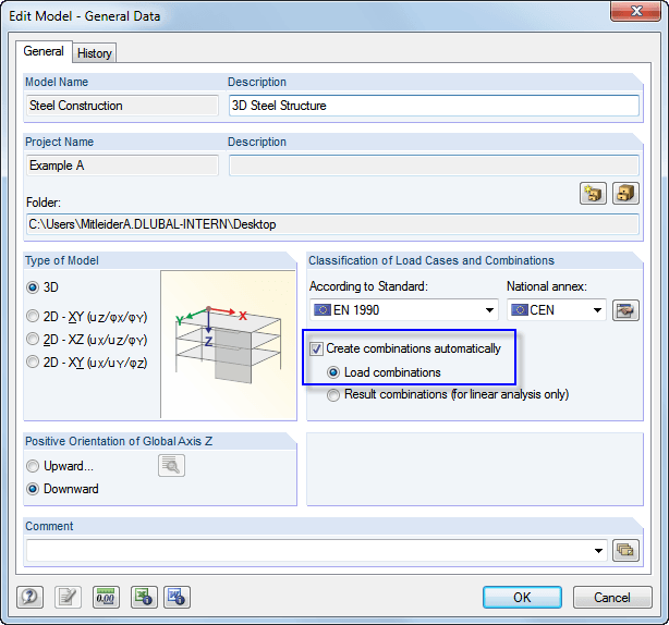 crear combinaciones automáticamente