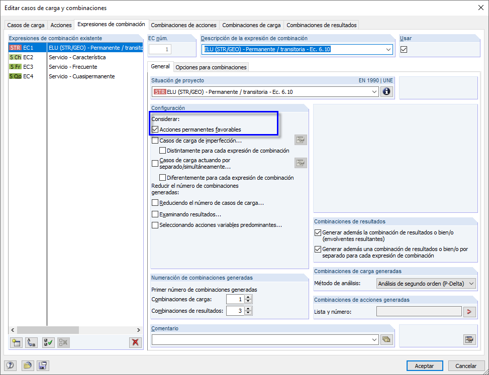 Entrada en RFEM y RSTAB