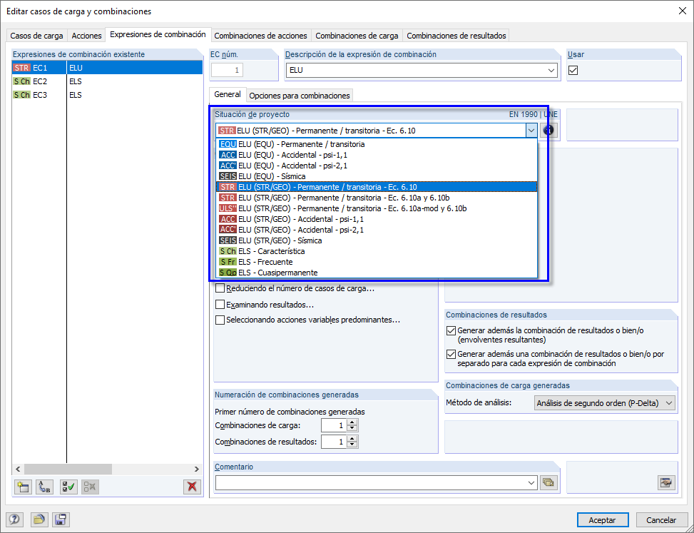 Situaciones de proyecto