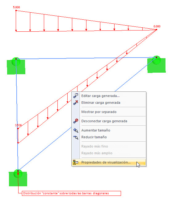 Abrir propiedades de visualización