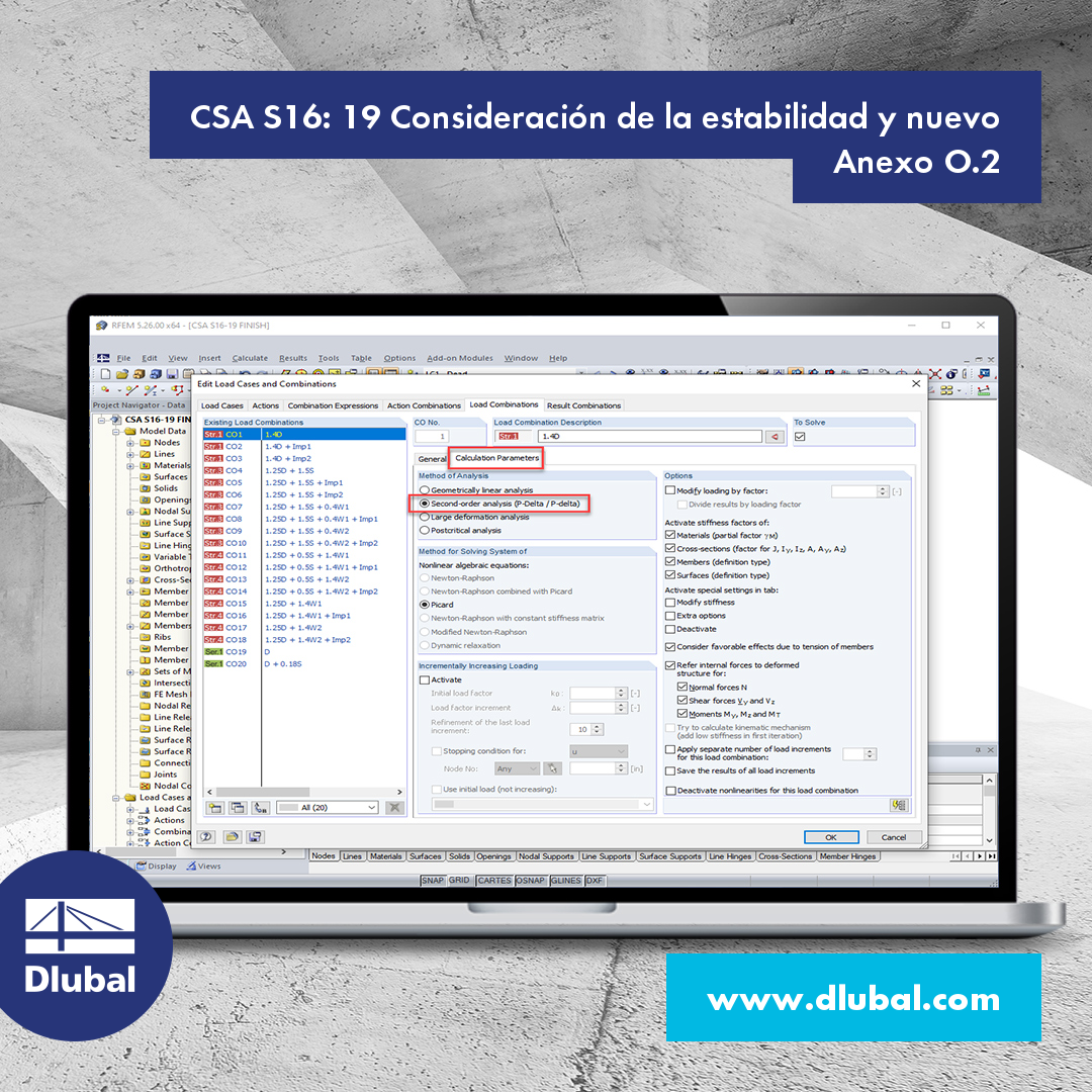 CSA S16: 19 Consideración de la estabilidad y nuevo Anexo O.2