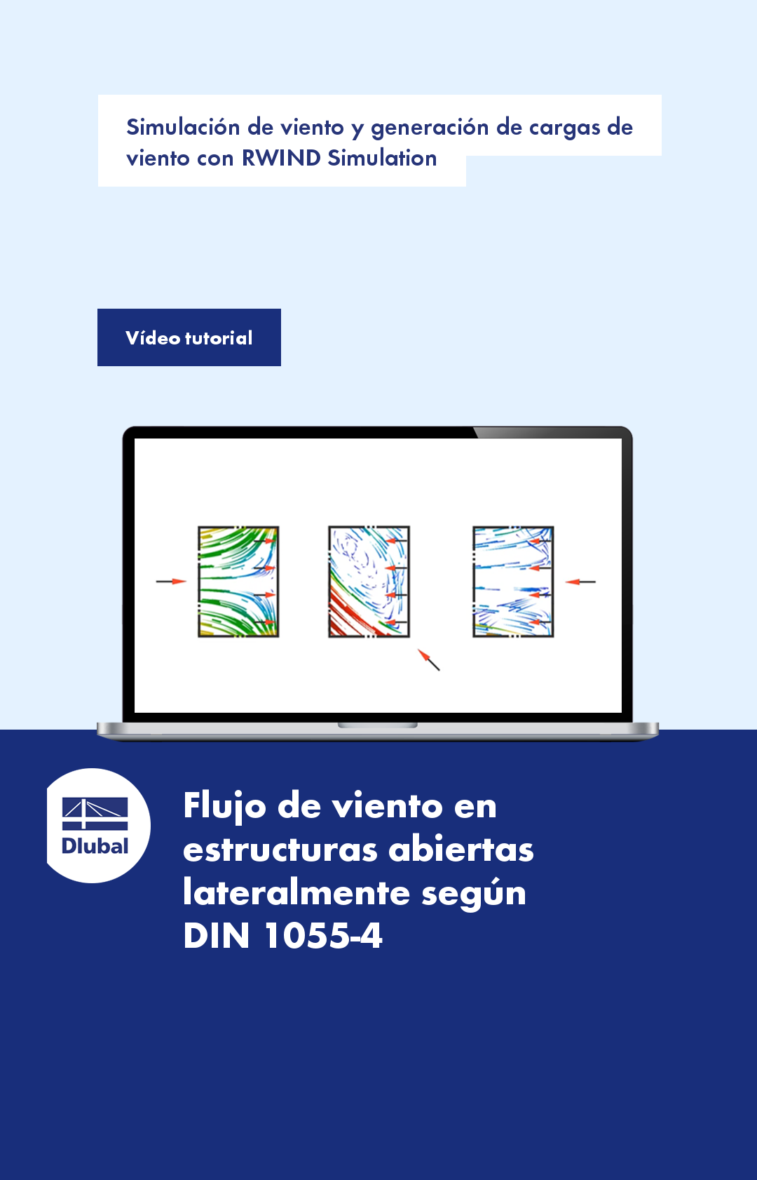 Simulación de viento y generación de cargas de viento con RWIND Simulation