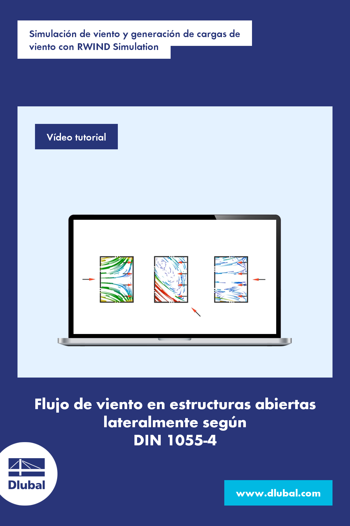 Simulación de viento y generación de cargas de viento con RWIND Simulation