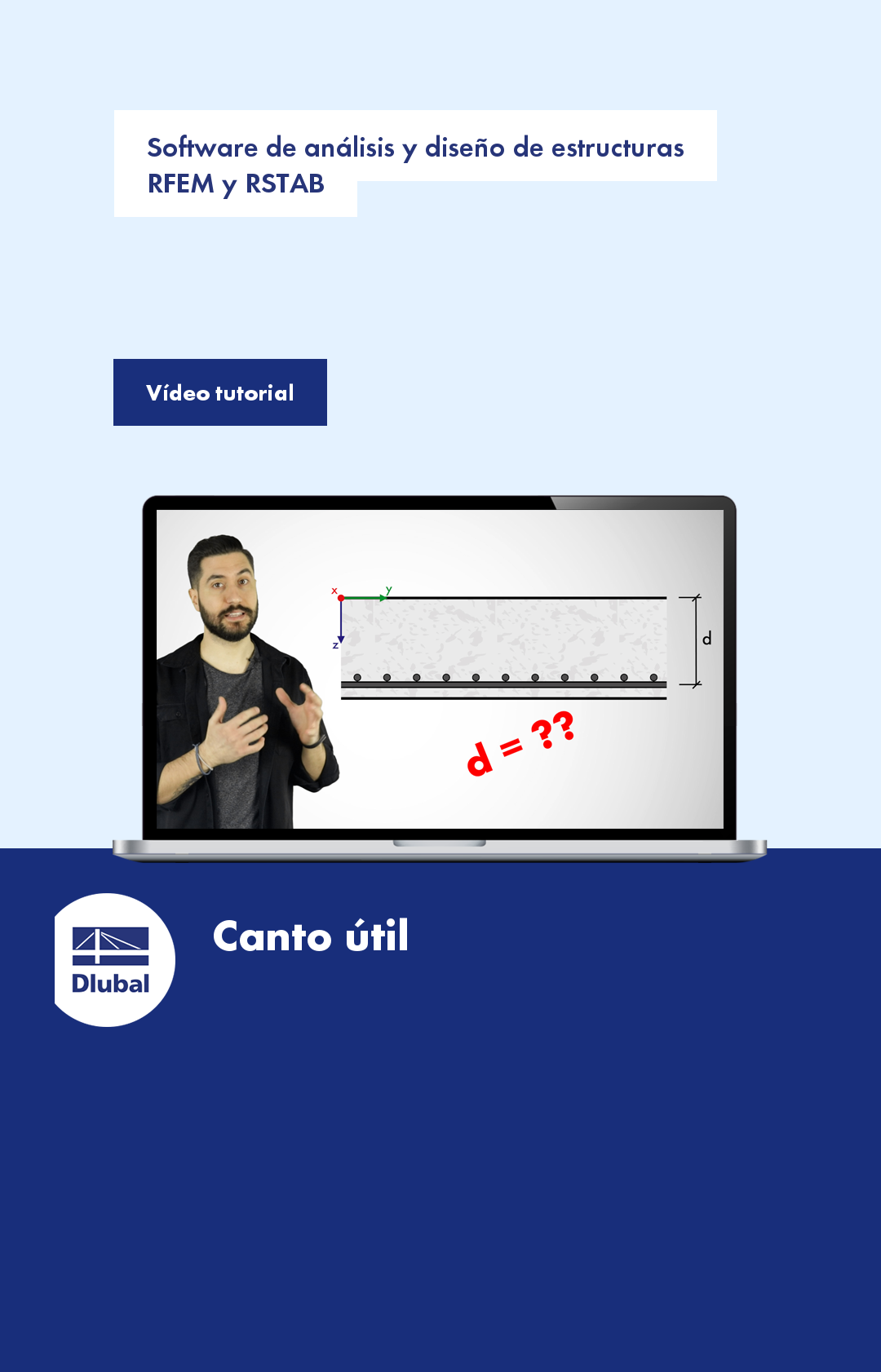 Software de análisis y dimensionamiento \n de estructuras RFEM y RSTAB