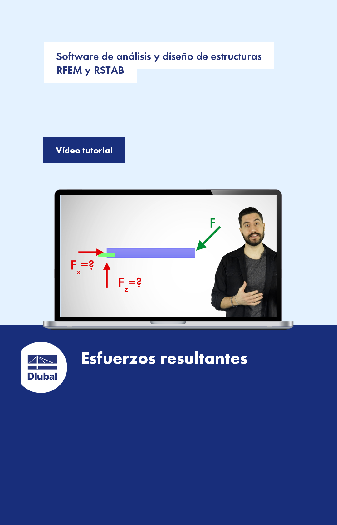 Software de análisis y dimensionamiento \n de estructuras RFEM y RSTAB