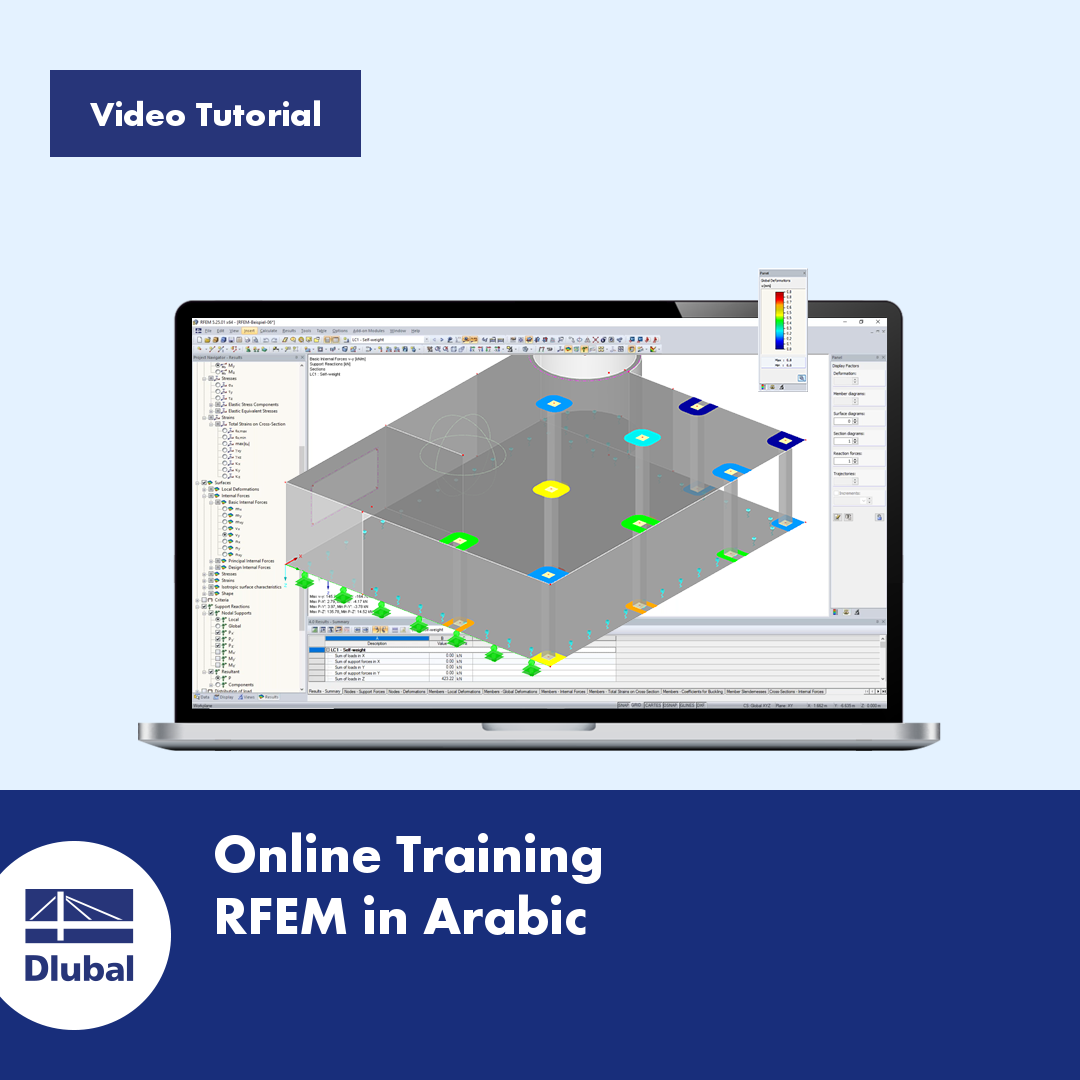 Software de análisis por elementos finitos RFEM \n y software de análisis de estructuras RSTAB