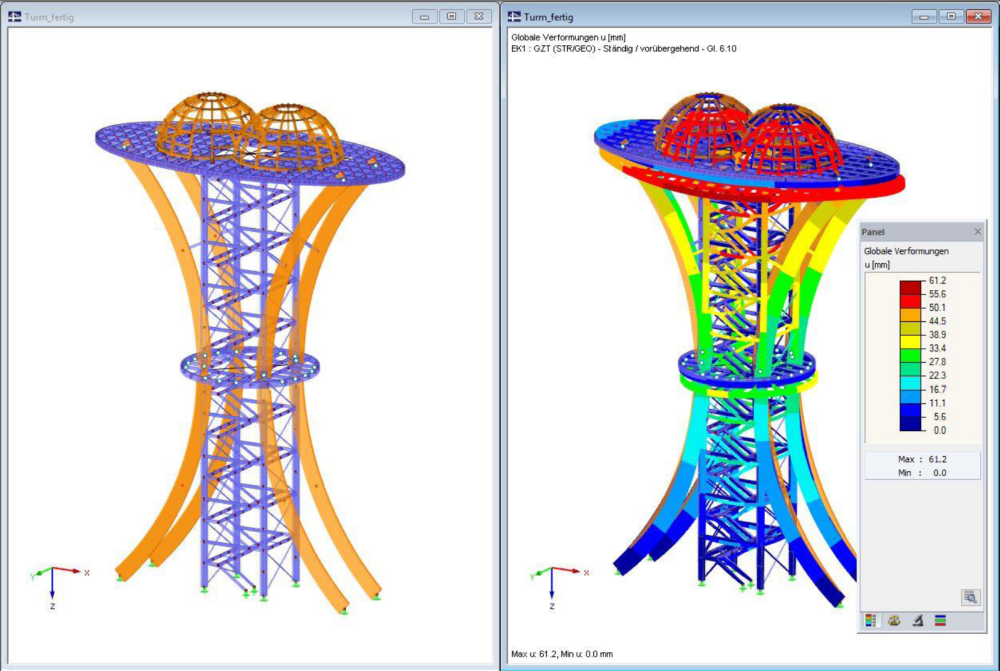 DOS: Estructura de torre en forma de dos personas