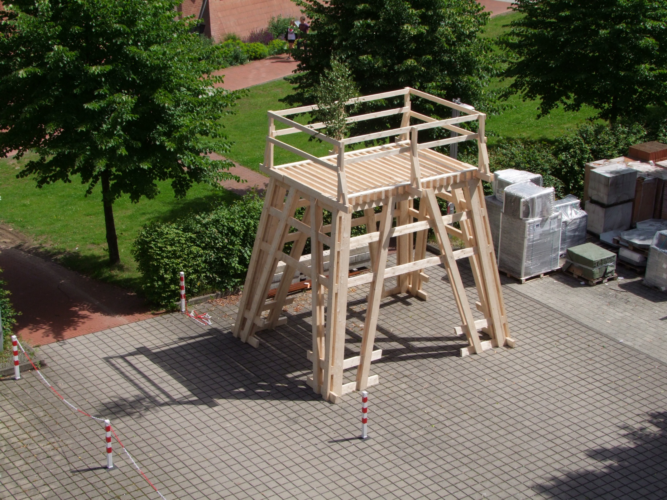 Desarrollo de un sistema modular para torres de agua para instalar en zonas catastróficas