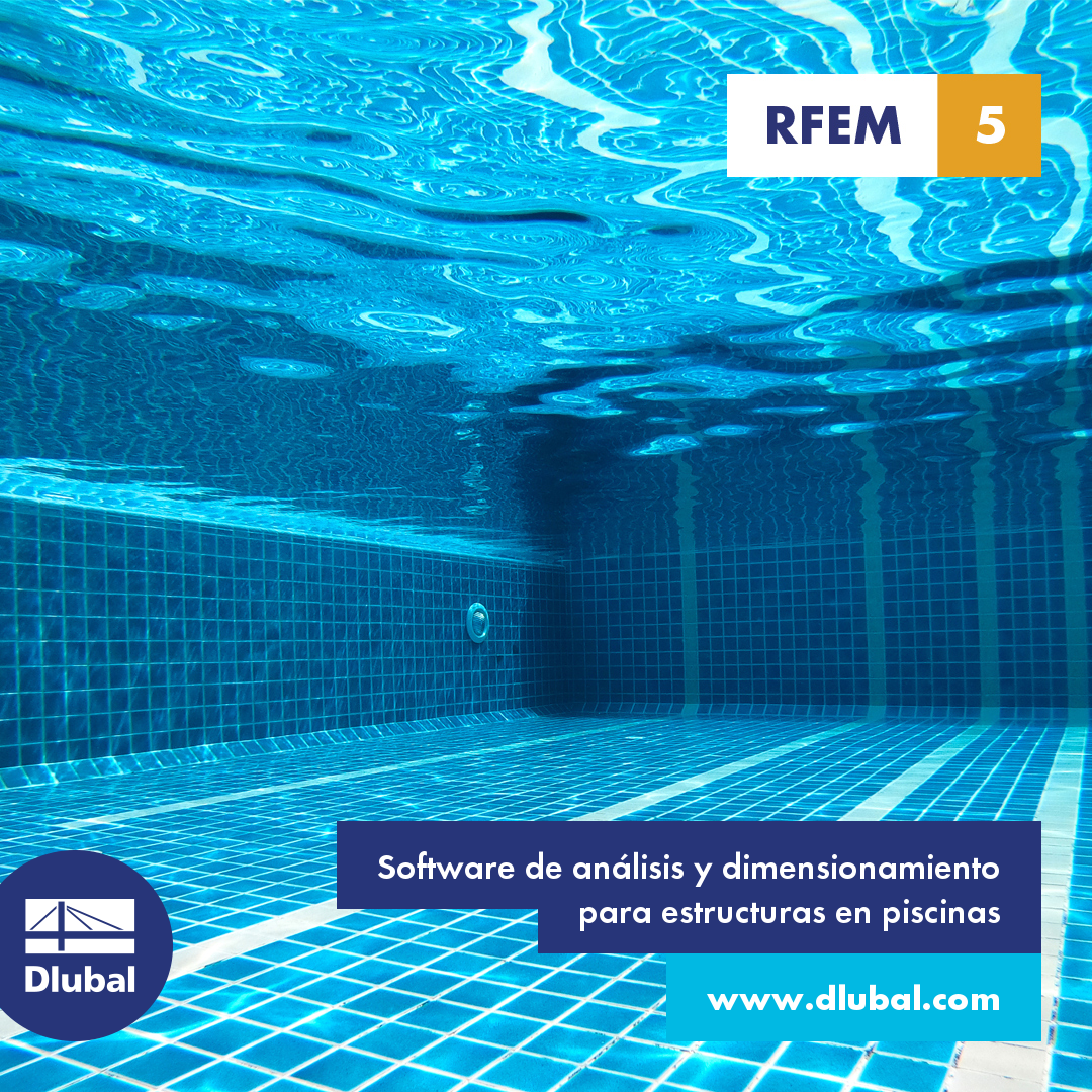 Software para análisis estructural de piscinas