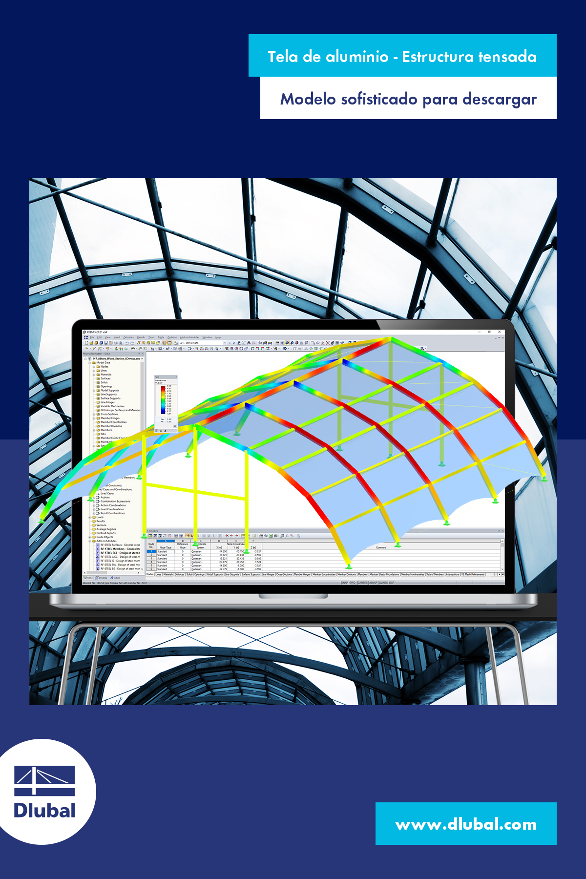 Aluminum Fabric Tensile Structure