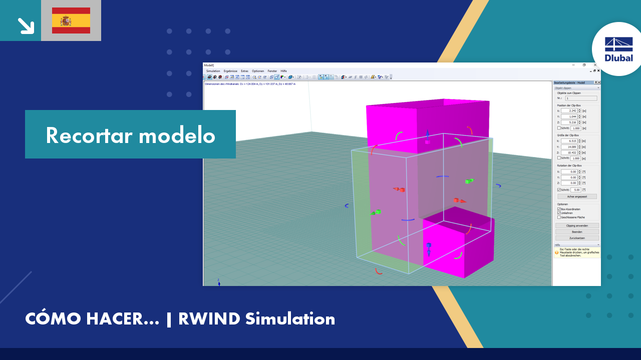 Vídeo: RWIND Simulation | Recortar modelo