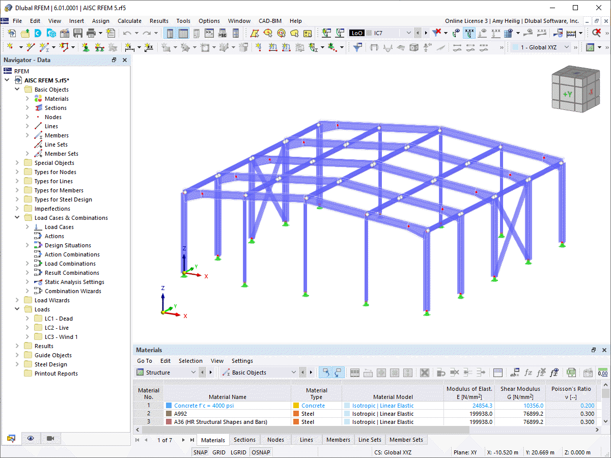 FAQ 005103 | ¿La interfaz de RFEM 6 se parece a RFEM 5?