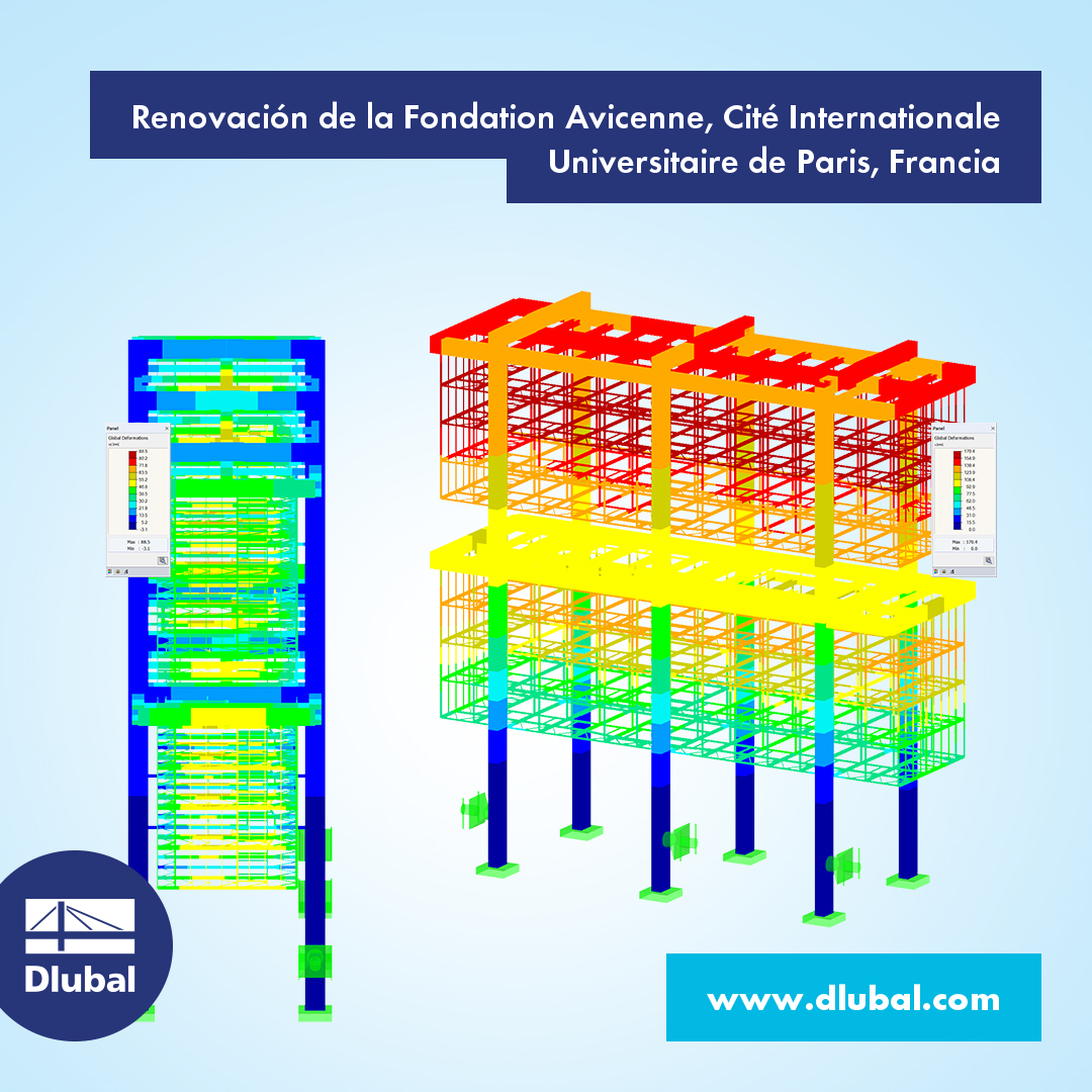 Reforma de la Fondation Avicenne, Cité Internationale Universitaire de Paris, Francia