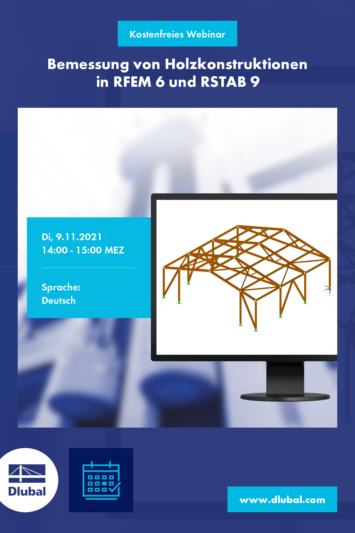 Diseño de estructuras de madera en RFEM 6 y RSTAB 9